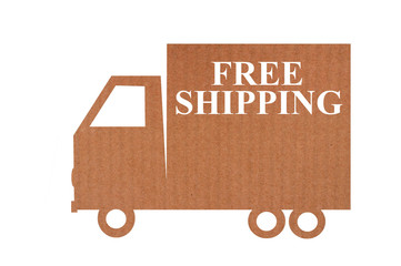 Free shipping concept