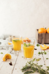 Fototapeta premium zumo de naranja