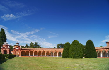 ancient,architecture,art,artist,building,cemetery,certosa,chapel,charterhouse,christianity,church,city,column,death,europe,exterior,famous,ferrara,grave,graveyard,historic,history,italian,italy,landma