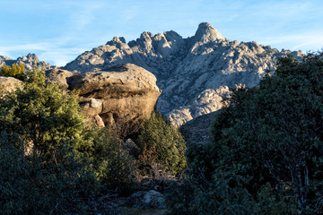 Riscos del Yelmo. Parque Regional de La Pedriza. Madrid. España