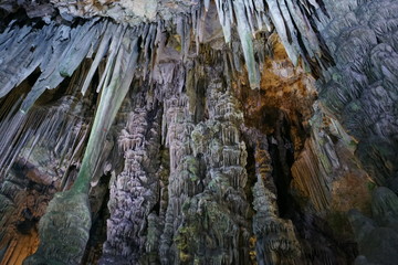 St Michael's Cave, the Illuminated cave in Gibraltar