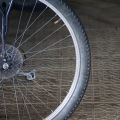 Fototapeta premium bicycle in the street