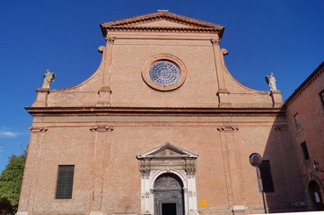 Santa Maria in Vado basilica, Ferrara, Italy