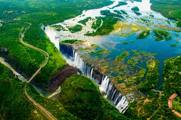 Foto op Plexiglas Victoria Falls © Michael