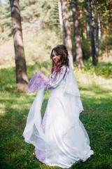 Obraz na płótnie Canvas Fairy tale wedding fairies and magicians