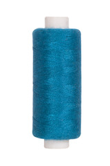 Sewing spool of thread on white background, isolated