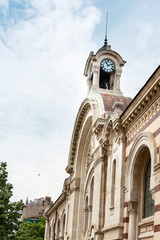 Antique building view in Old Town Sofia, Bulgaria