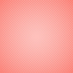 Pink halftone gradient dots background. Vector illustration.