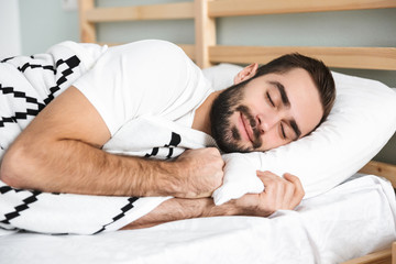 Handsonme smiling man