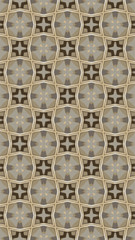 Ornate geometric pattern and abstract colored background