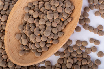 raw lentils