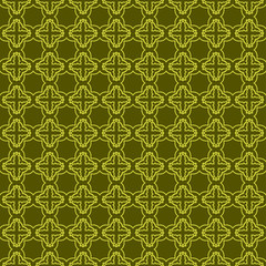 Geometric Pattern. Seamless Texture Green colorColor Background. Vector illustration