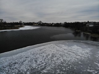 Winter river 