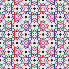 Seamless modern abstract geometrical pattern.