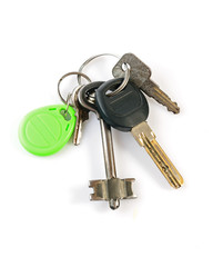 the keys to the apartment