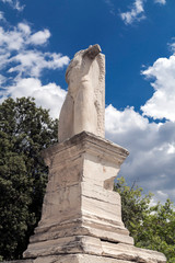 Ancient Greek sculpture Stoa of Attolos in Athens