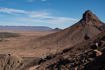 wüste Berglandschaft