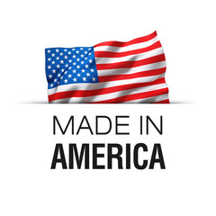 Made in America USA - Label