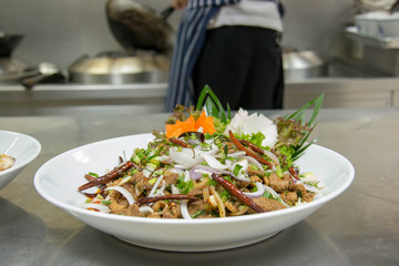pork spicy food