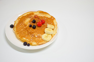 A healthy modern breakfast