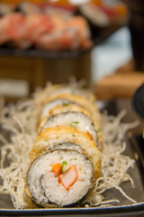  delicous Japanese food buffet in restaurant