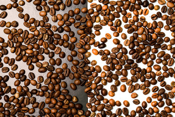 The preparation made from coffee grains.