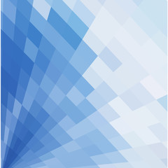  The mosaic of a bright blue squares 