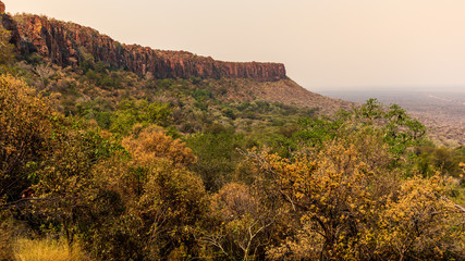 Hiking in Waterberg National Park, Namibia