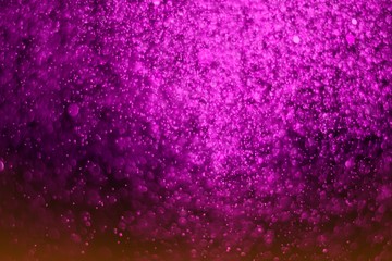 pink a lot of flying celebratory glitters bokeh texture - nice abstract photo background