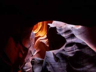 Antelope Canyon's Warm Glow