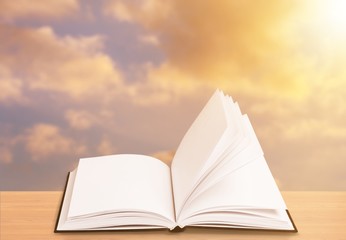 Holy Bible  book on  background