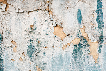 Texture of an old wall, paint