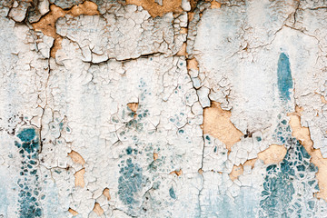 Texture of an old wall, paint