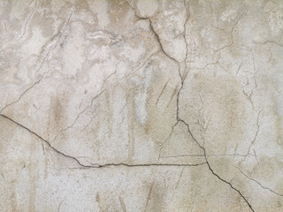 Naklejka premium grungy white cement wall for background