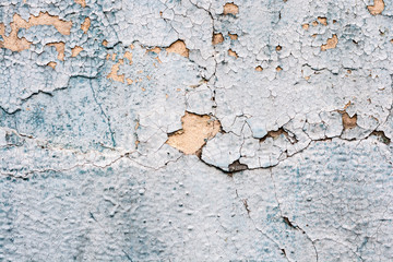Texture of an old wall, paint.