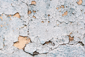 Texture of an old wall, paint.
