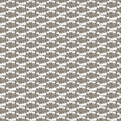Seamless pattern on white background