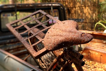 Old bike rust vintage