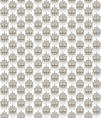 Seamless pattern on white background