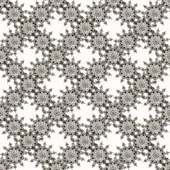 Seamless pattern on white background