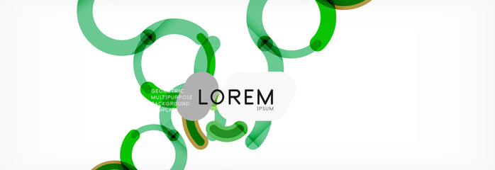 Circular lines design background