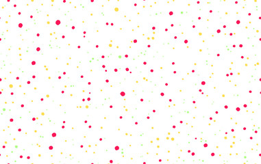 Seamless dot pattern. Randomly disposed spots. Dots background.
