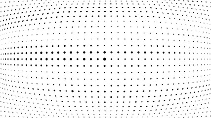Halftone gradient pattern. Abstract halftone dots background. Monochrome dots pattern. Grunge texture. Pop Art, Comic small dots. Design for presentation, business cards, report, flyer, cover, fabric