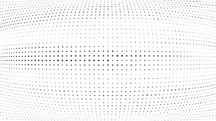 Halftone gradient pattern. Abstract halftone dots background. Monochrome dots pattern. Grunge texture. Pop Art, Comic small dots. Design for presentation, business cards, report, flyer, cover, fabric