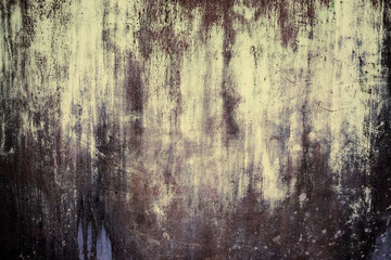 vintage texture of old iron rusty colored metal