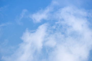 Obraz premium The sky is full of moving clouds. Feel free and enthusiastic. Suitable to use as a background image.
