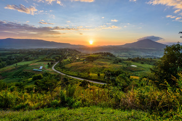 Sunrise at Khao Takhian Ngo View Point