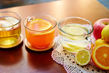 Fresh fruit drinks