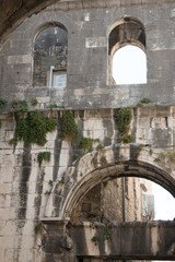 Fototapeta premium Alte Mauern in Split, Kroatien