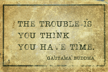 have time Buddha